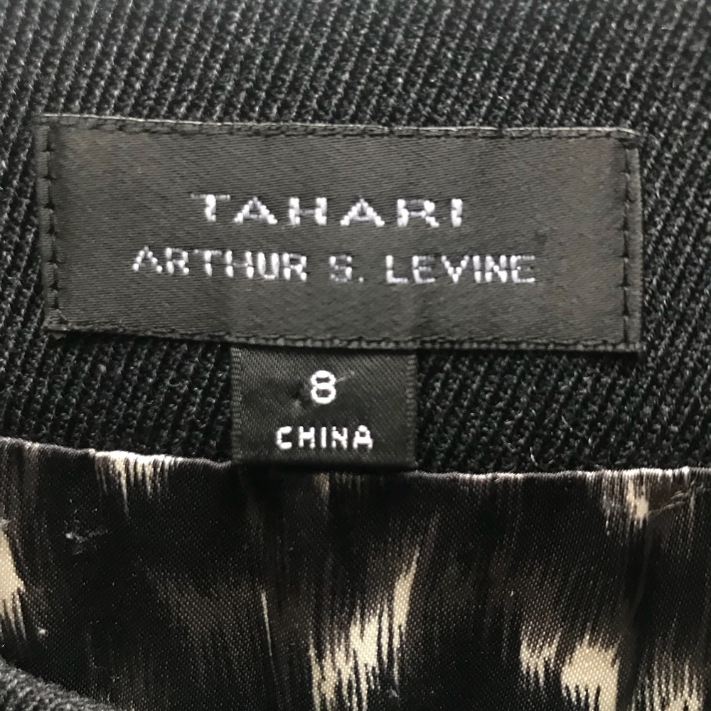 Tahari Aurthur S Levine Wool-Blend Dress - Picture 5 of 7